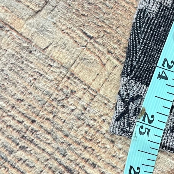 One 5 One Small Balinese High Waist Winter Print Fleece Lined Leggings Oatmeal - Picture 5 of 7